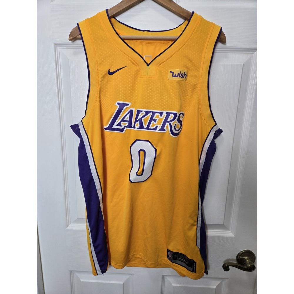 KYLE KUZMA Los Angeles LAKERS Basketball NIKE Swingman Large Size 50 Jersey